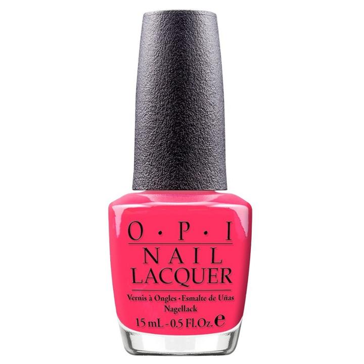 Opi Nail Lacquer - Charged Up Cherry