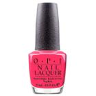 Opi Nail Lacquer - Charged Up Cherry