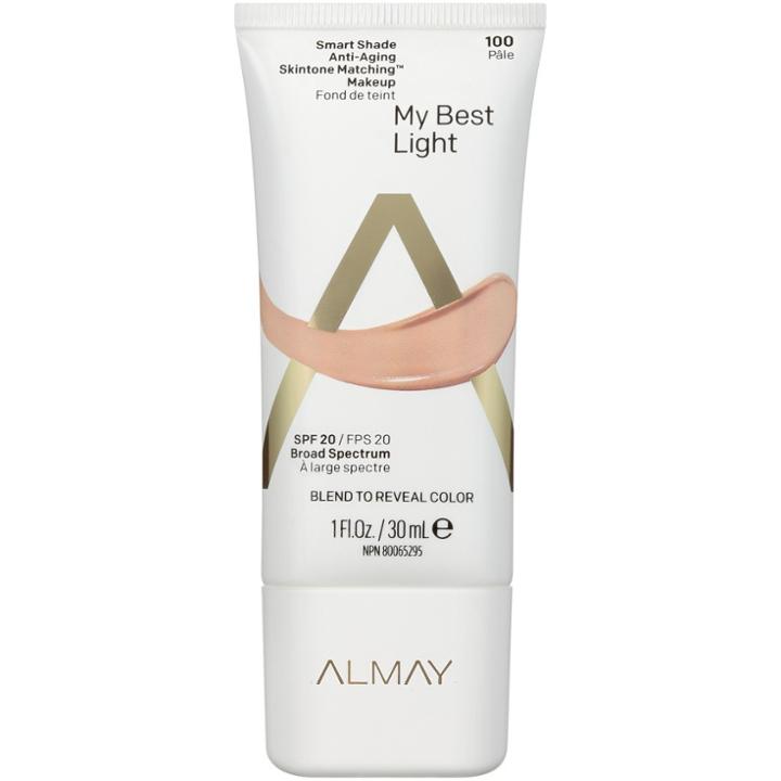 Target Almay Smart Shade Anti-aging Skintone Matching Makeup 100 My Best Light