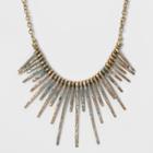 Scattered Textured Bars Statement Necklace - Universal Thread,