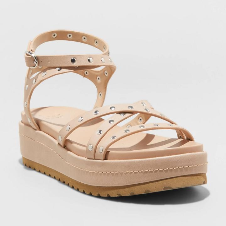 Women's Dream Wedge Heels - A New Day Tan