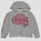 Junk Food Toddler Girls' Grateful Dead Hooded Sweatshirt - Gray