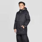 Boys' Long Puffer Jacket - C9 Champion Black L, Boy's,