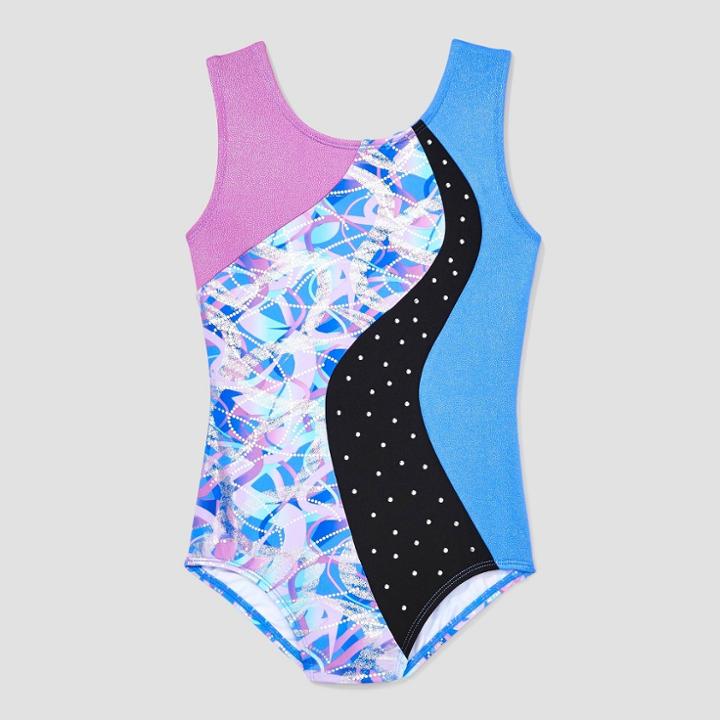 Target Girls' Leotard - Freestyle By Danskin Blue