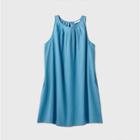 Women's Sleeveless Gathered Dress - Prologue Blue