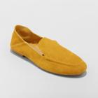 Women's Jisela Collapsible Back Loafers - A New Day Yellow