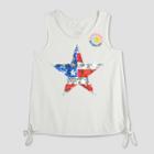 L.o.l. Vintage Girls' Star Flip Sequin Tank Top - Ivory