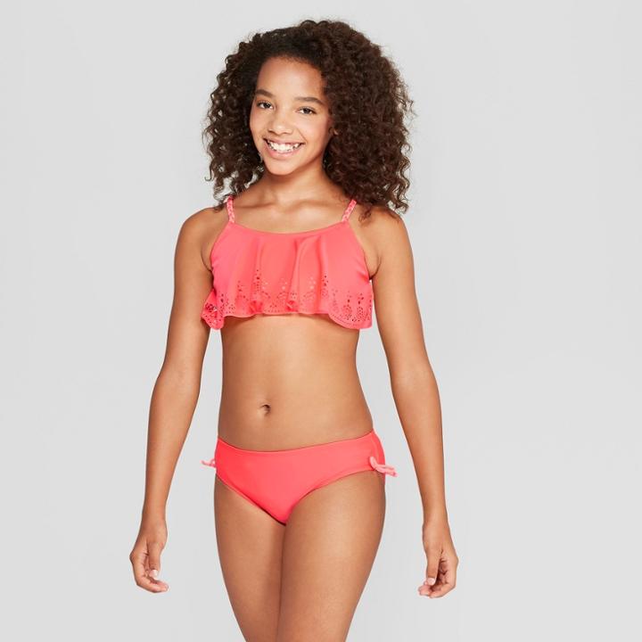 Girls' Glam Clam Bikini Set - Cat & Jack Pink