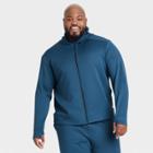 Men's Big & Tall Tech Fleece Full Zip Hoodie - All In Motion Navy