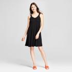 Women's Rainbow Pom Swing Dress - Spenser Jeremy - Black