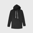 Maternity Hooded Kanga Pocket Pullover - Isabel Maternity By Ingrid & Isabel Black
