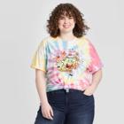 Women's Spongebob Plus Size Short Sleeve Boyfriend Graphic T-shirt