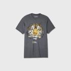 Men's National Geographic Big Cat Short Sleeve Graphic Crewneck T-shirt - Black
