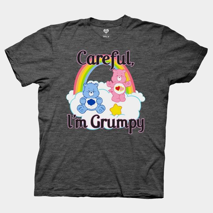 Men's Care Bears Short Sleeve Graphic T-shirt - Heather Gray