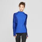 Women's Run Full Zip Track Jacket - C9 Champion Ultra Cobalt Blue