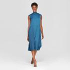 Women's Tie Back Neck Column Midi Dress - Who What Wear Blue