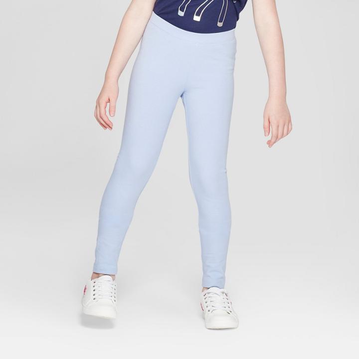 Girls' Sparkle Leggings - Cat & Jack Blue