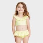 Toddler Girls' 2pc Bikini Set - Cat & Jack Yellow