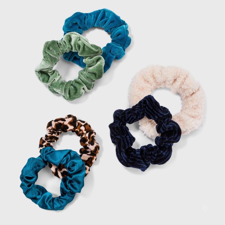 Girls' 6pk Hair Elastic - Art Class