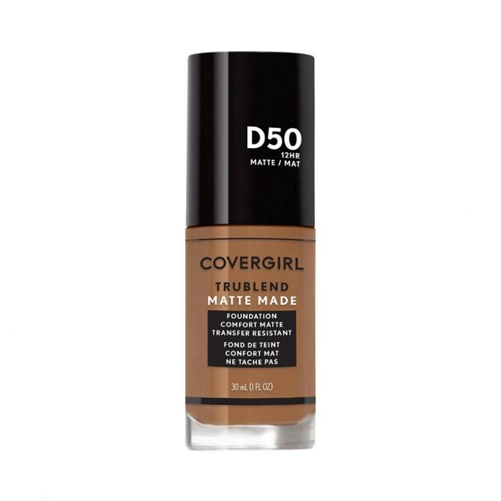 Covergirl Trublend Matte Made Liquid Makeup Foundation - D50 Deep Golden