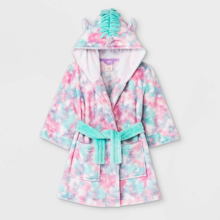 Toddler Girls' Unicorn Robe - Cat & Jack
