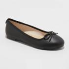 Girls' Stacy Slip-on Ballet Flats - Cat & Jack Black