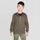 Boys' Long Sleeve Solid Sweatshirt - Art Class Green