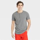 Men's Supima Cotton Henley T-shirt - All In Motion Gray Heather