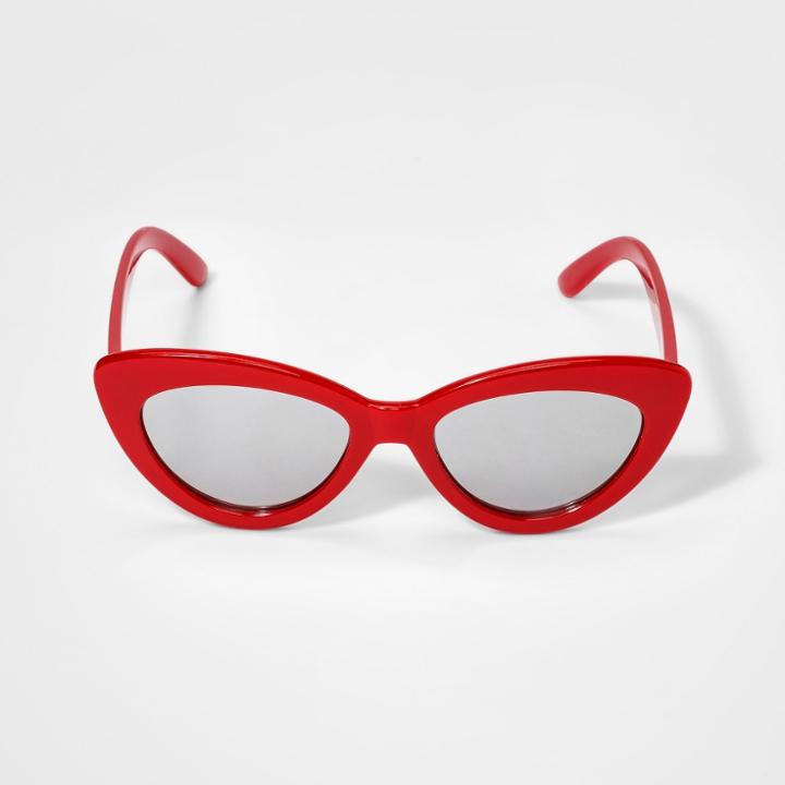 Girls' Cateye Sunglasses - Art Class Red