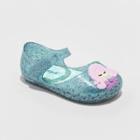 Toddler Girls' Mary Jane Mermaid Jelly Sandals - Cat & Jack Teal