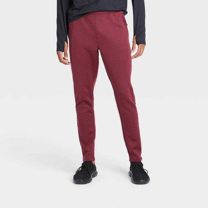 Men's Tech Fleece Joggers - All In Motion Berry