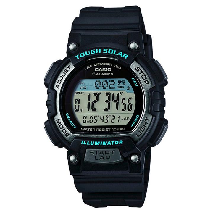 Women's Solar Runner Watch Black - Casio