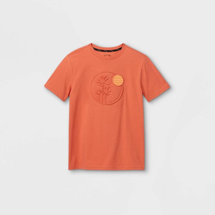 Boys' Graphic Short Sleeve T-shirt - Art Class Orange