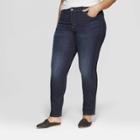 Women's Plus Size Skinny Mid-rise Jeans - Universal Thread Dynamic Blue
