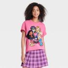 L.o.l. Surprise! Women's Bratz Short Sleeve Graphic Oversized T-shirt - Pink