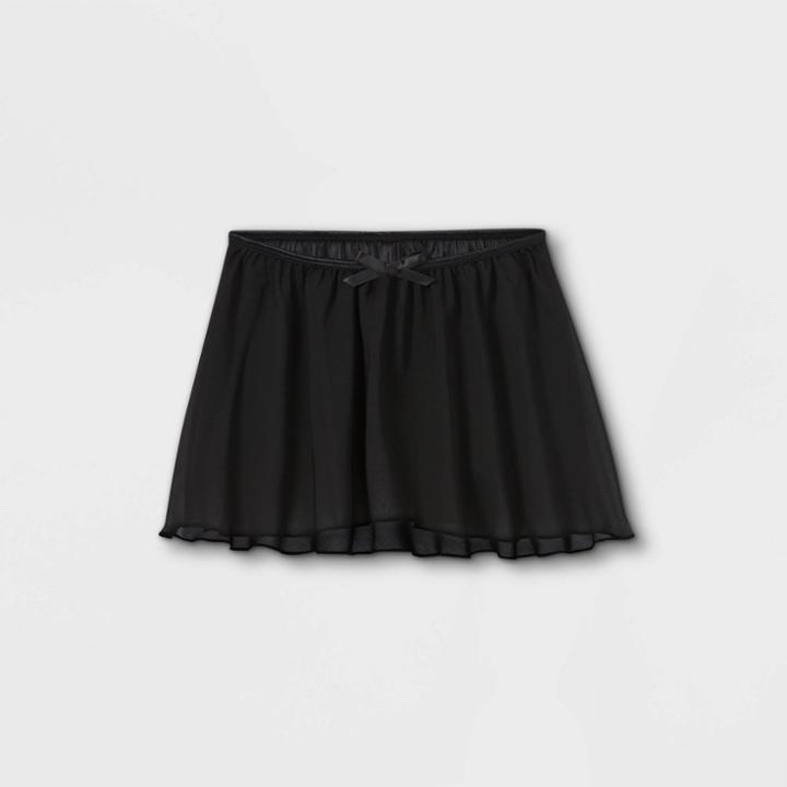 Girls' Dance Activewear Skirt - Cat & Jack Black
