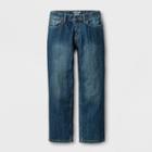 Boys' Relaxed Medium Wash Straight Jeans - Cat & Jack Blue