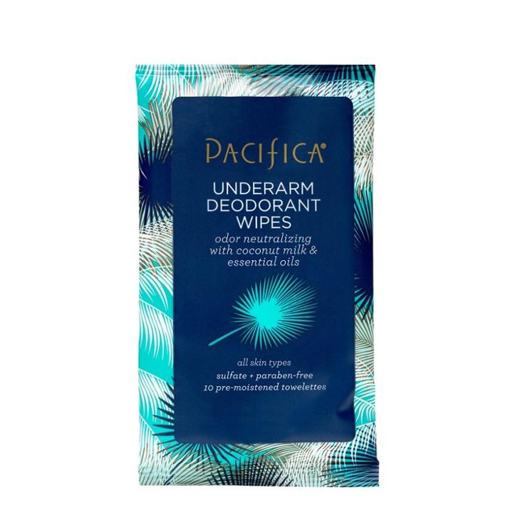 Pacifica Coconut Milk & Essential Oils Underarm Deodorant Wipes