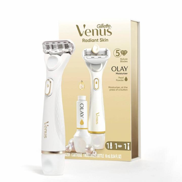 Venus Radiant Skin Pearl Powder Razor