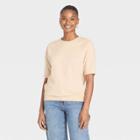 Women's French Terry Sweatshirt - Universal Thread Light Brown