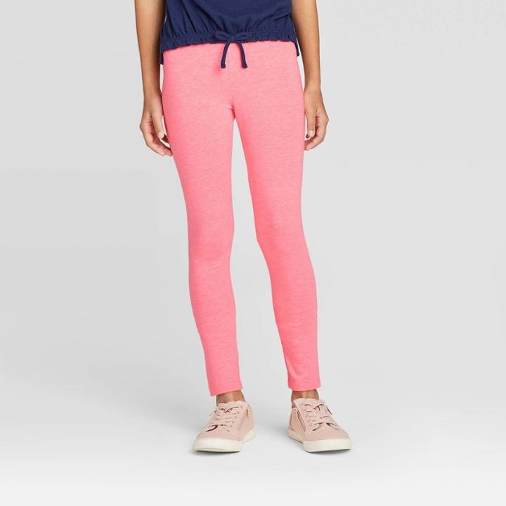 Girls' Leggings - Cat & Jack Pink M, Girl's,