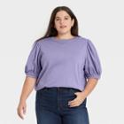 Women's Plus Size Sweatshirt - Ava & Viv Purple