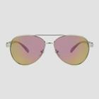No Brand Women's Polarized Surf Plastic Metal Sunglasses -purple, Women's, Size: Small, Grey/purple/blue