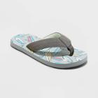Boys' Cal Slip-on Flip Flop Sandals - Cat & Jack Gray