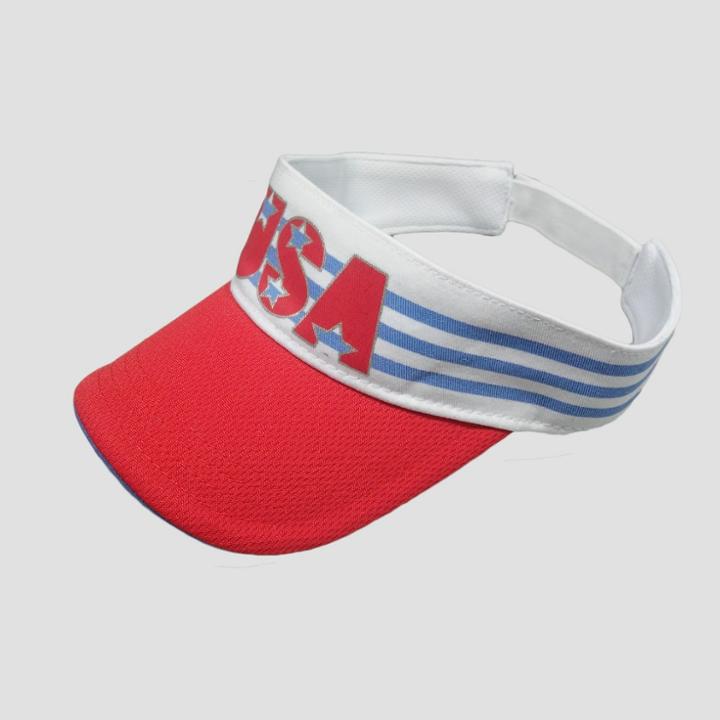 Baby Boys' Usa Visor Hat - Cat & Jack Red
