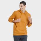 Men's Standard Fit Hooded Sweatshirt - Goodfellow & Co Gold