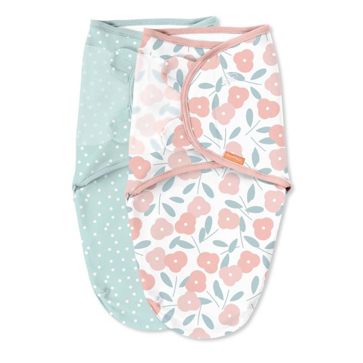 Swaddleme Original Swaddle Wraps Newborn - Petals And Dots