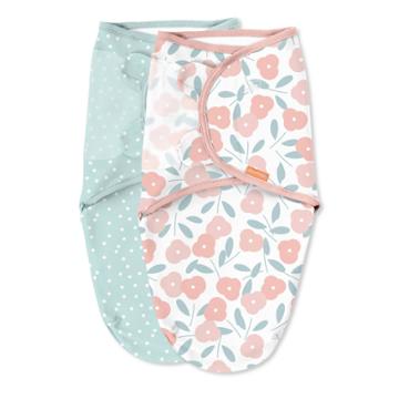 Swaddleme Original Swaddle Wraps Newborn - Petals And Dots