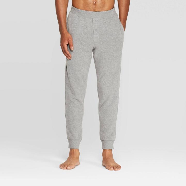 Men's Knit Jogger Pajama Pants - Goodfellow & Co Thundering Gray