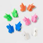 Butterfly Mini Claw Hair Clips 10pk - Wild Fable Multicolor Brights